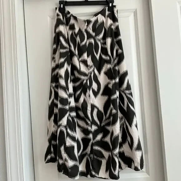 Banana Republic Women’s Linen Blend Tulip Matching Skirt Top Set 14-16 Tropical - Picture 8 of 16